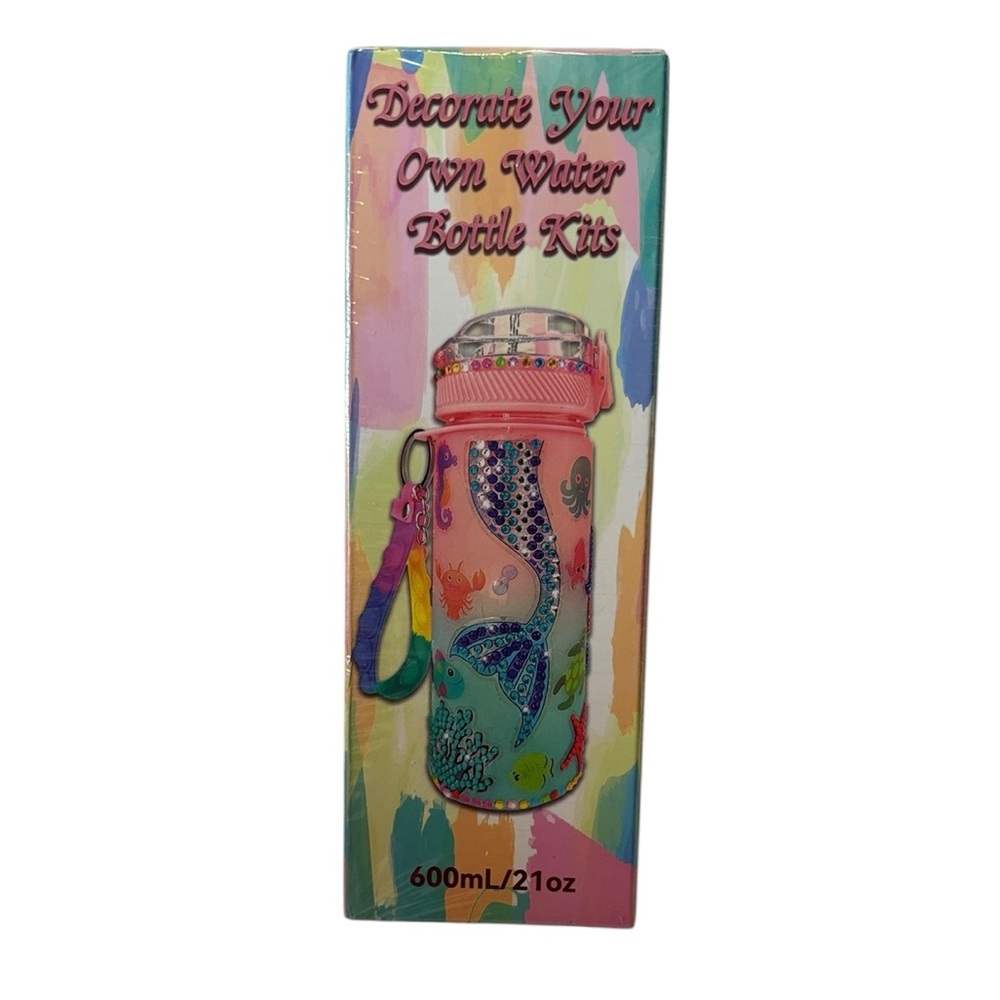 Decorate Your Own Water Bottle Kit - Multicolor NWT - Picture 1 of 4